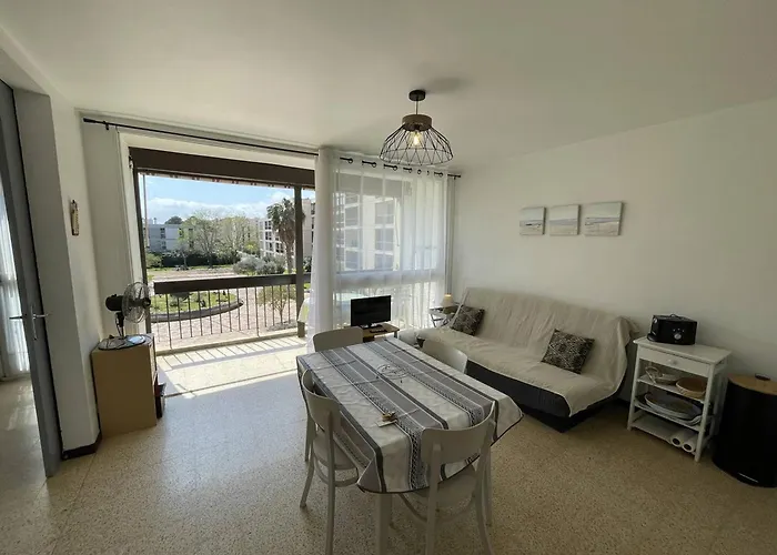 Appartement T3 Spacieux, 6 Couchages à Saint-cyprien Plage, Proche Port Et Commerces, Parking Sécurisé - Fr-1-106-38